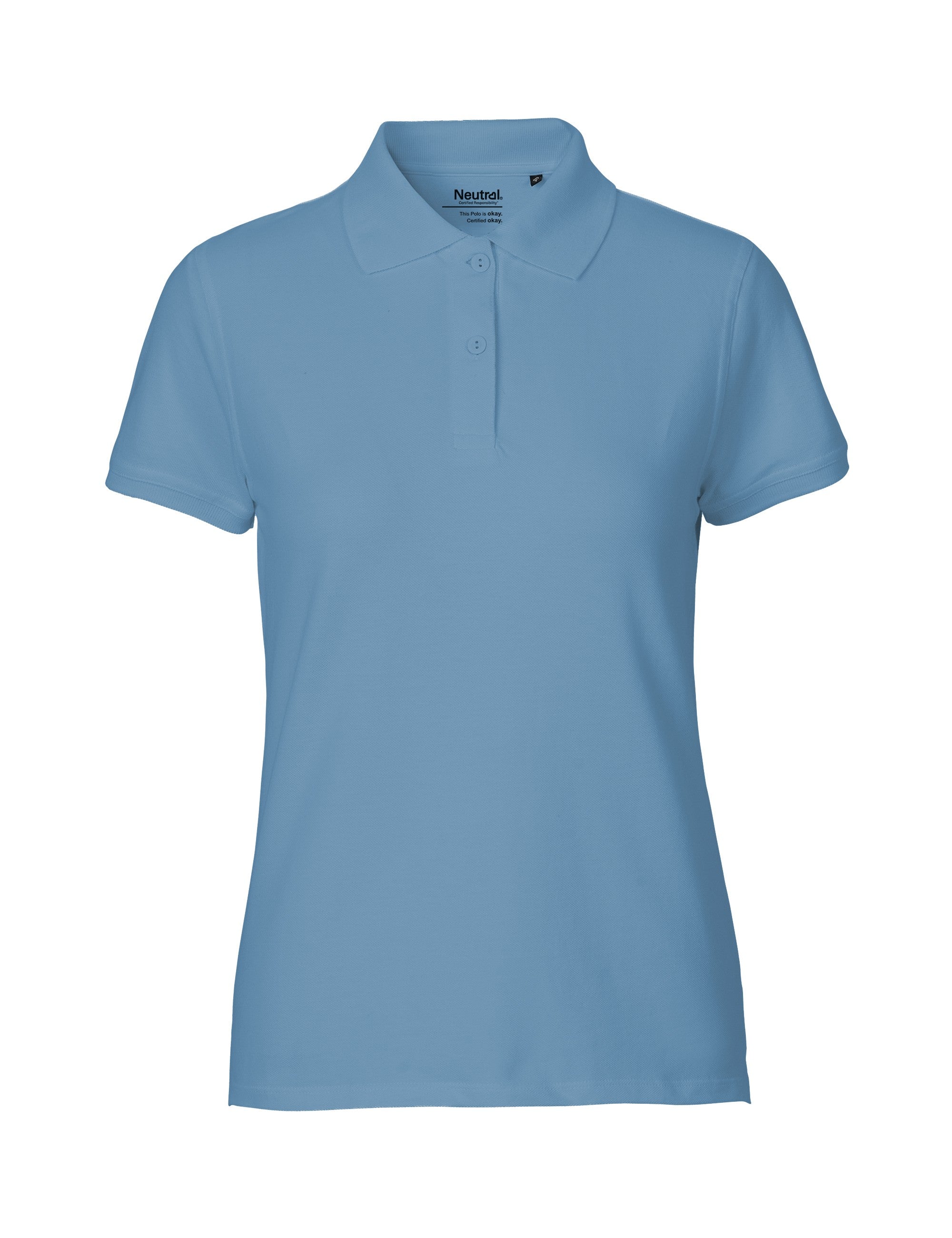 Neutral Ladies Classic Polo | DUSTY INDIGO