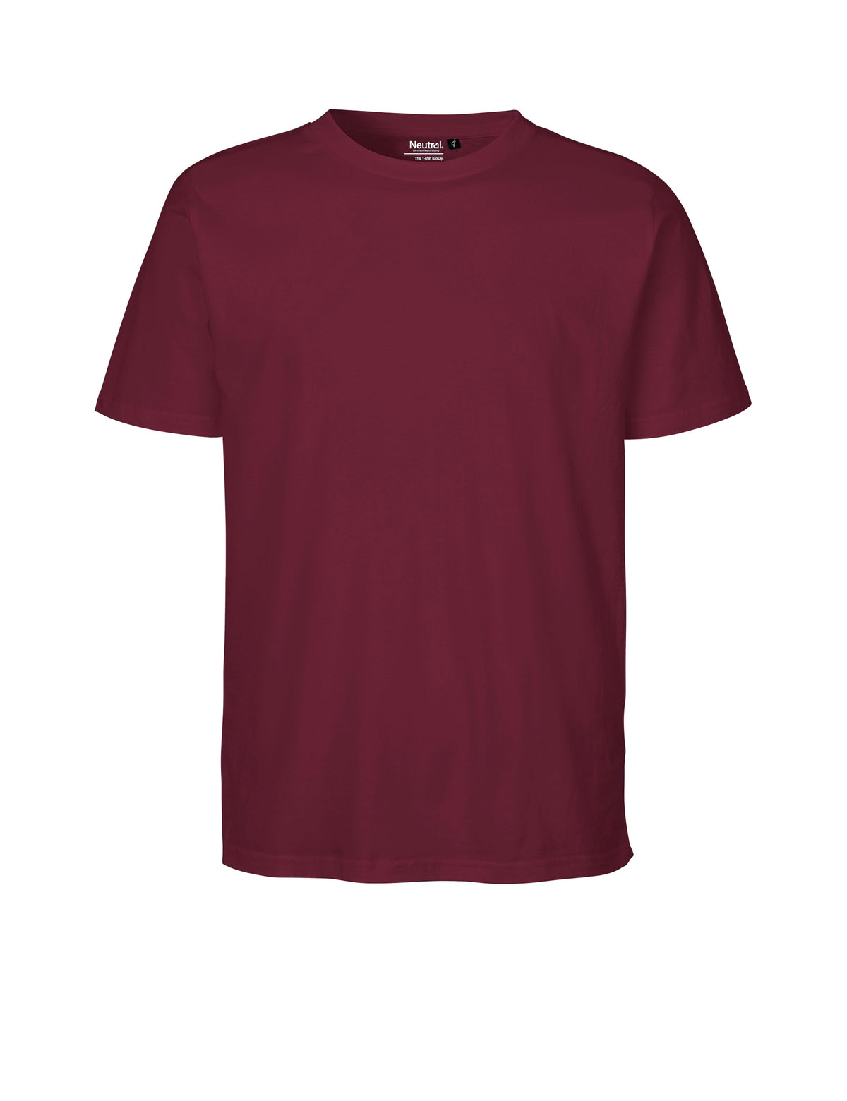Neutral Regular T-Shirt | BORDEAUX