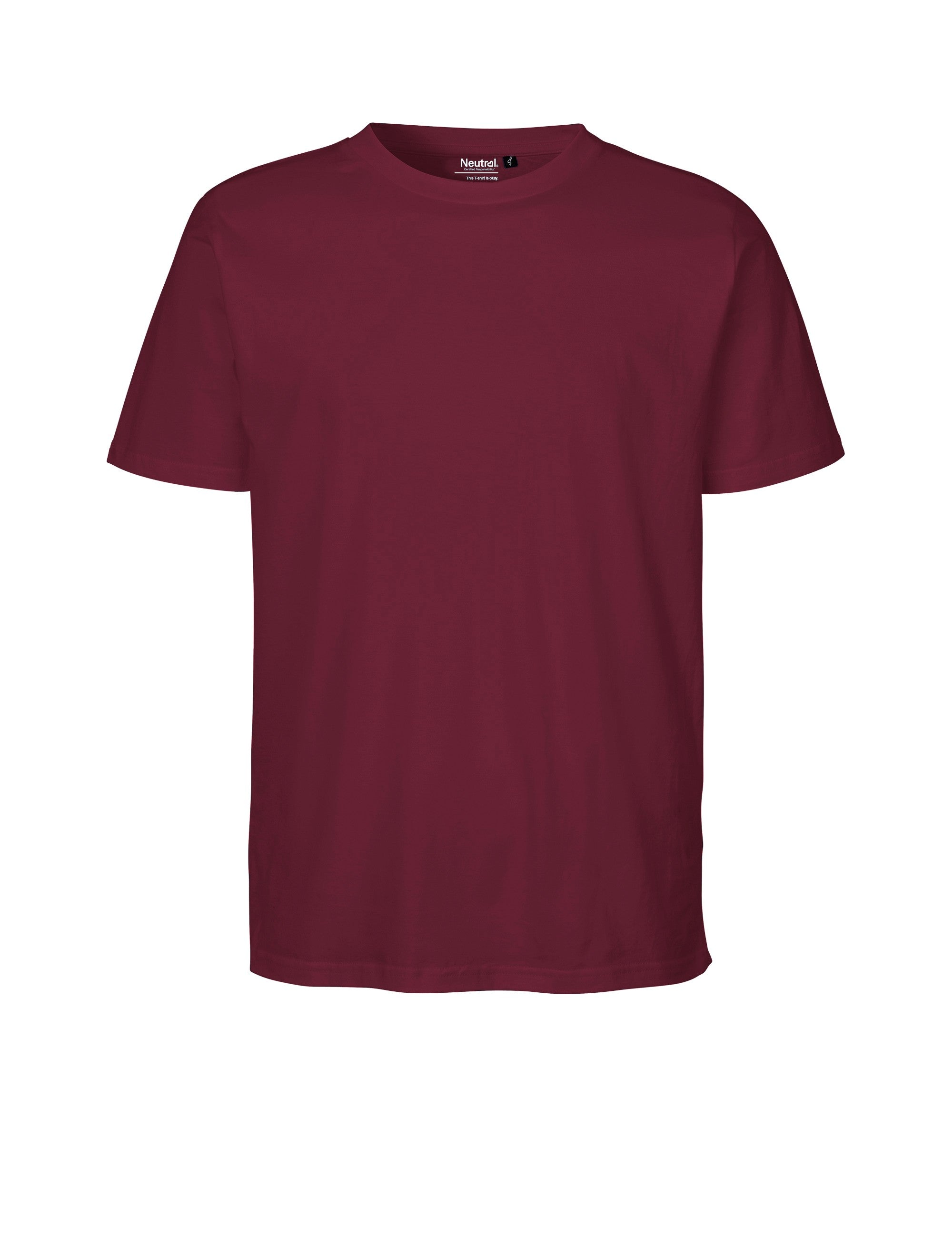 Neutral Regular T-Shirt | BORDEAUX