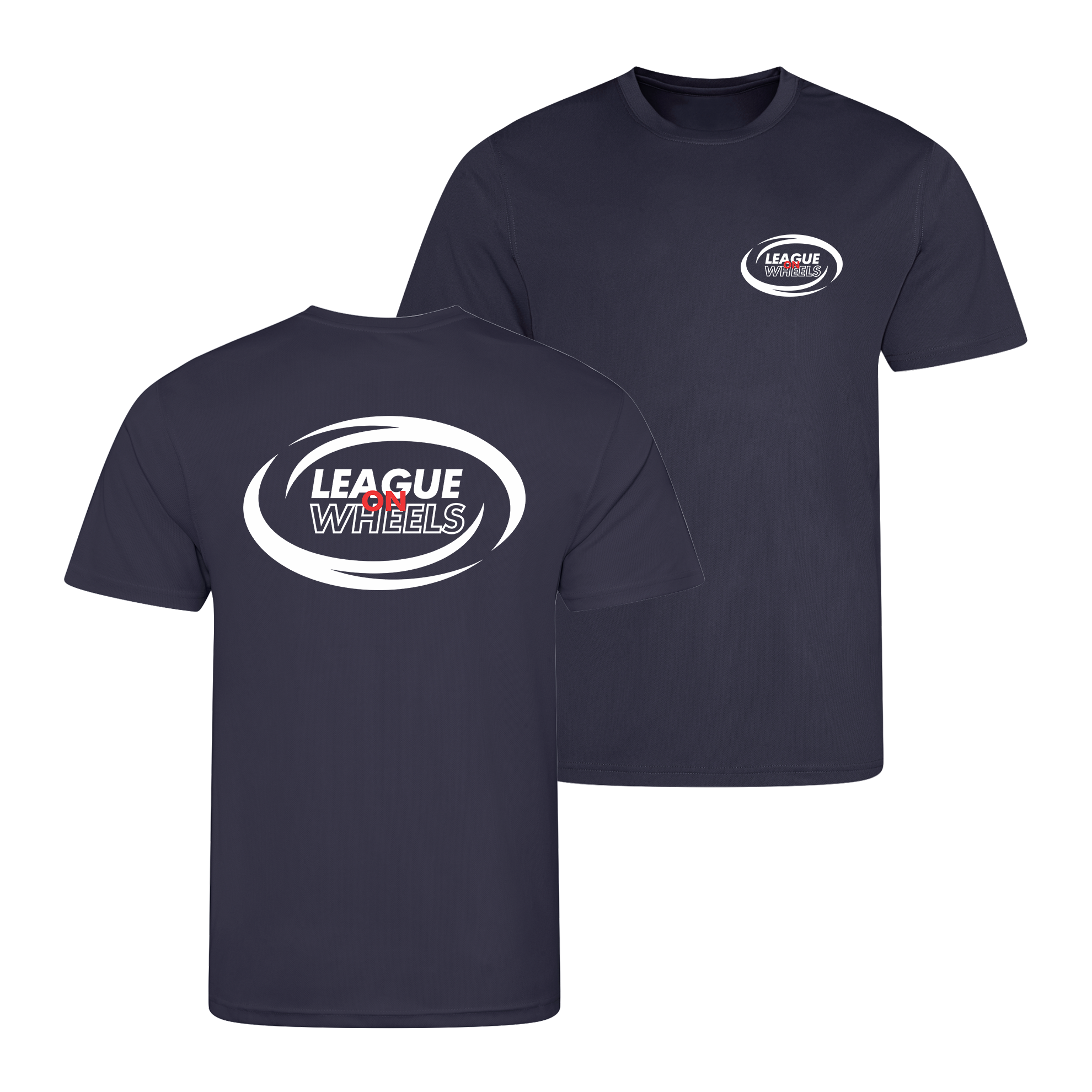 League on Wheels Kids T-Shirt | OXFORD NAVY
