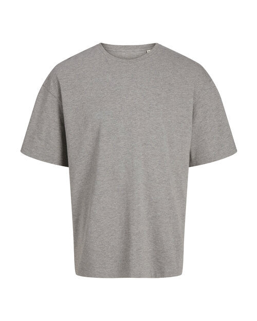 Frame Unisex Oversized Tee | LIGHT GREY MELANGE