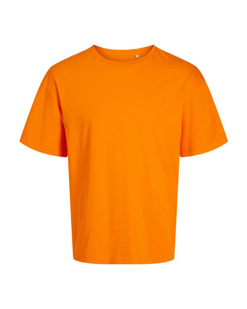 Frame Unisex Oversized Tee | VIBRANT ORANGE
