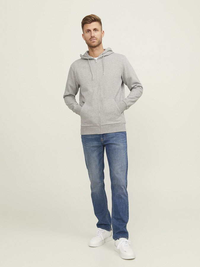 Day Zip Hood | LIGHT GREY MELANGE