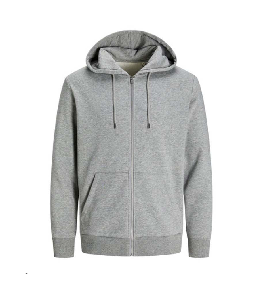 Day Zip Hood | LIGHT GREY MELANGE