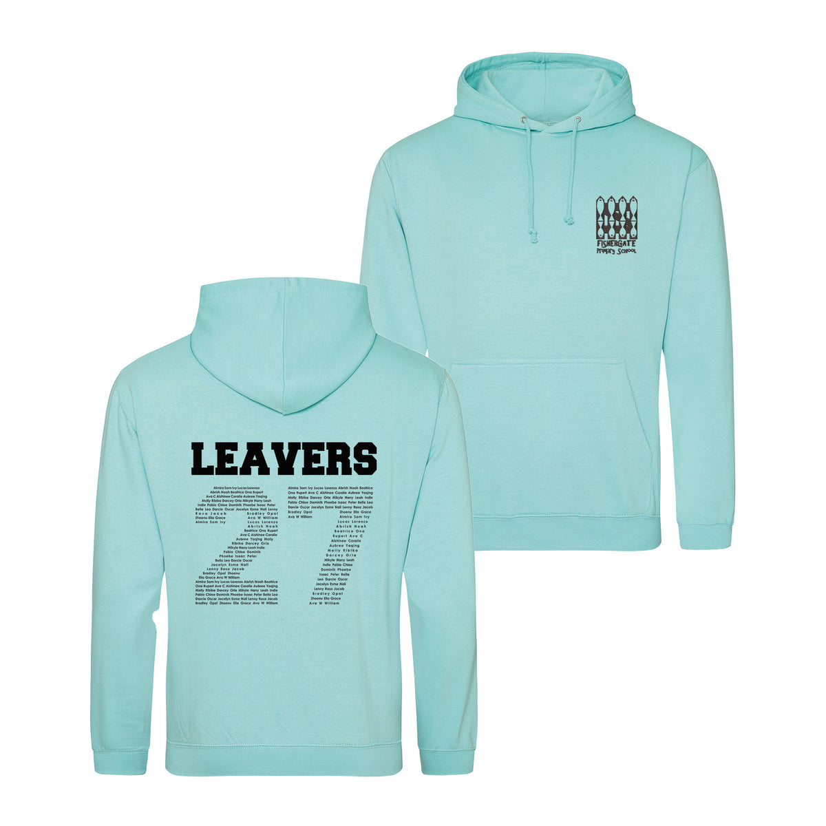 Fishergate School Leavers Hoodie | PEPPERMINT