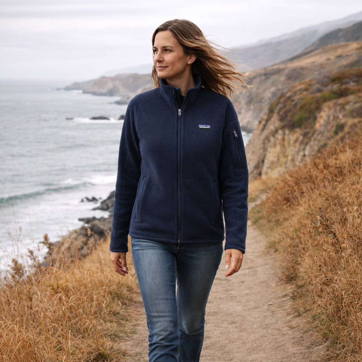 Patagonia Womens Better Sweater Jacket | BLACK