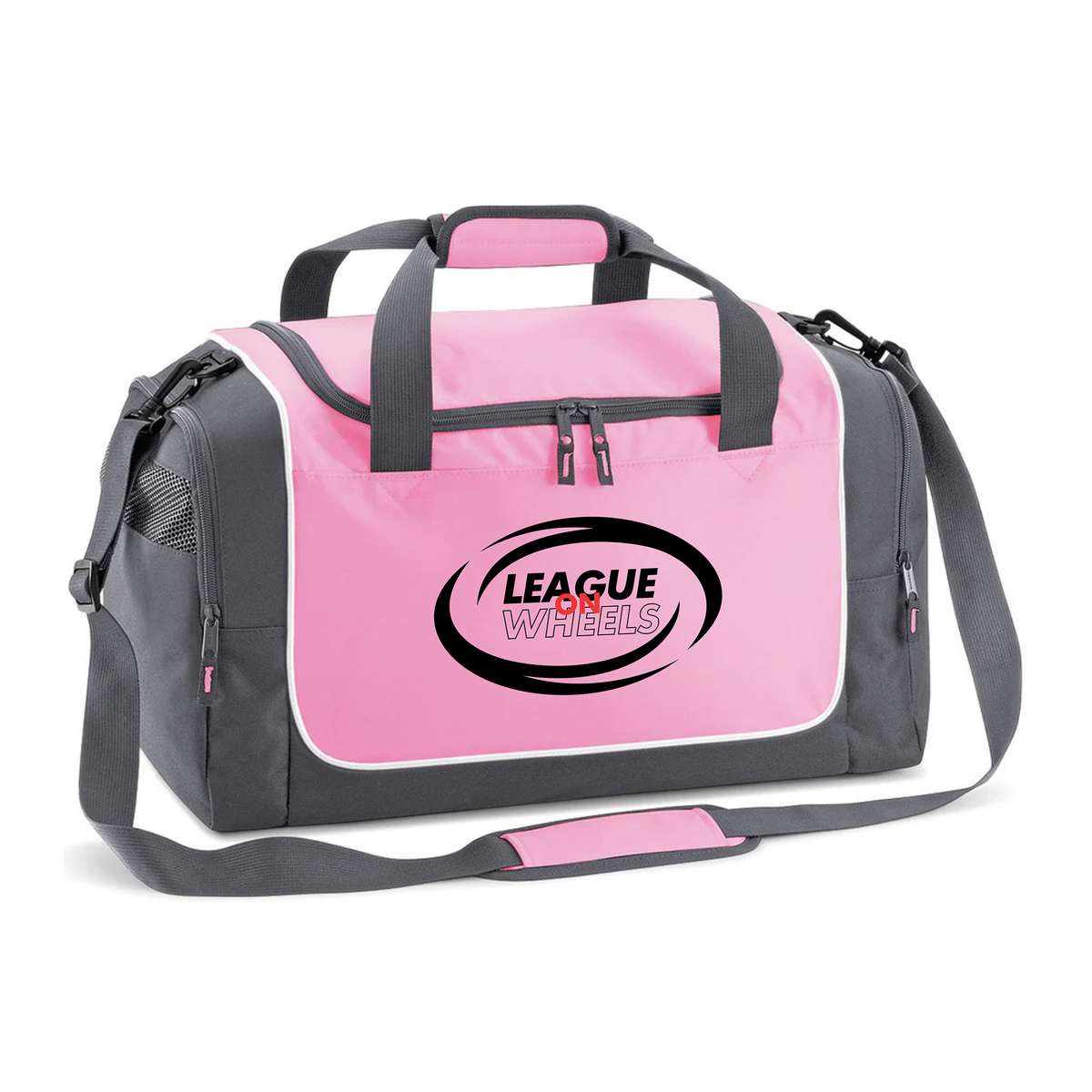 League on Wheels Sports Bag | CLASSIC PINK/GRAPHITE/WHITE