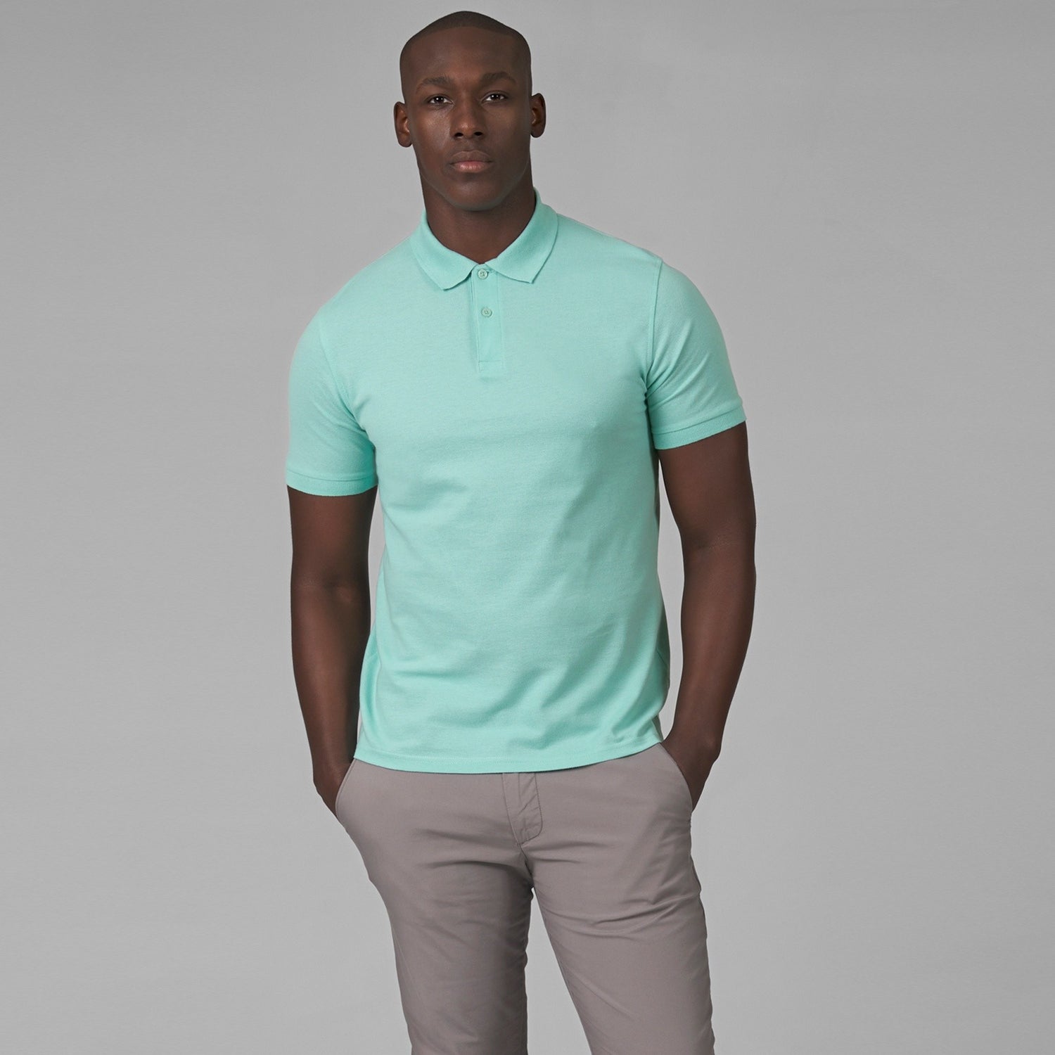 Inspire Organic Polo Shirt | COBALT