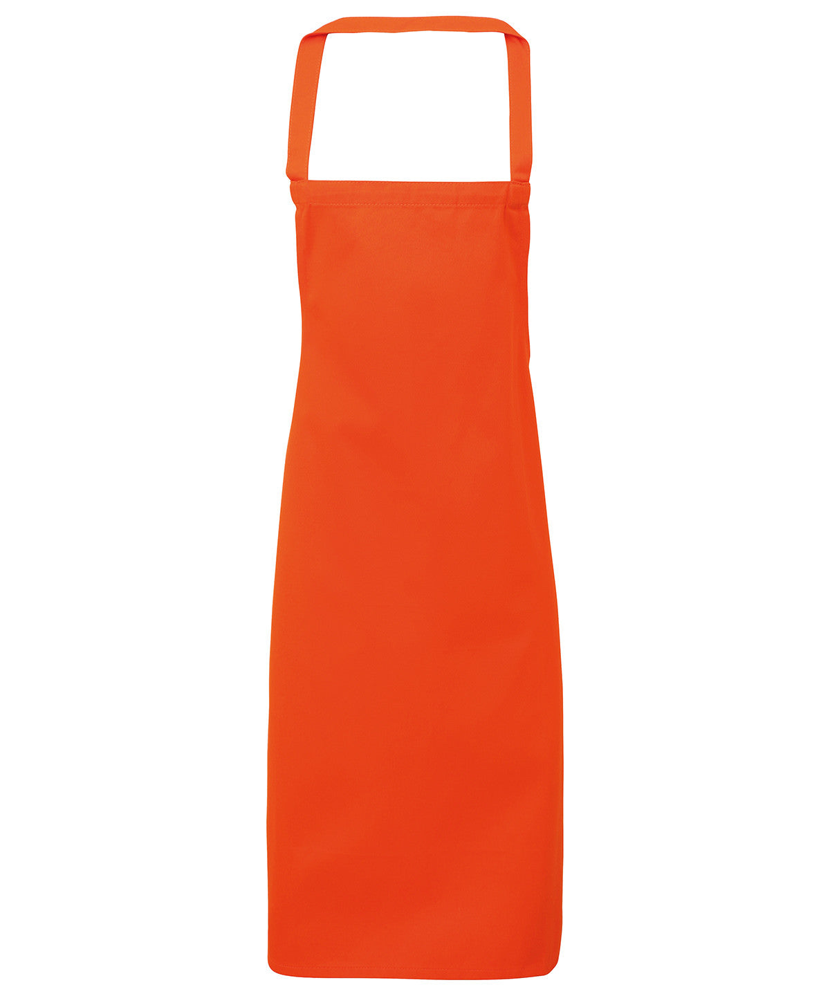Cotton Bib Apron | ORANGE