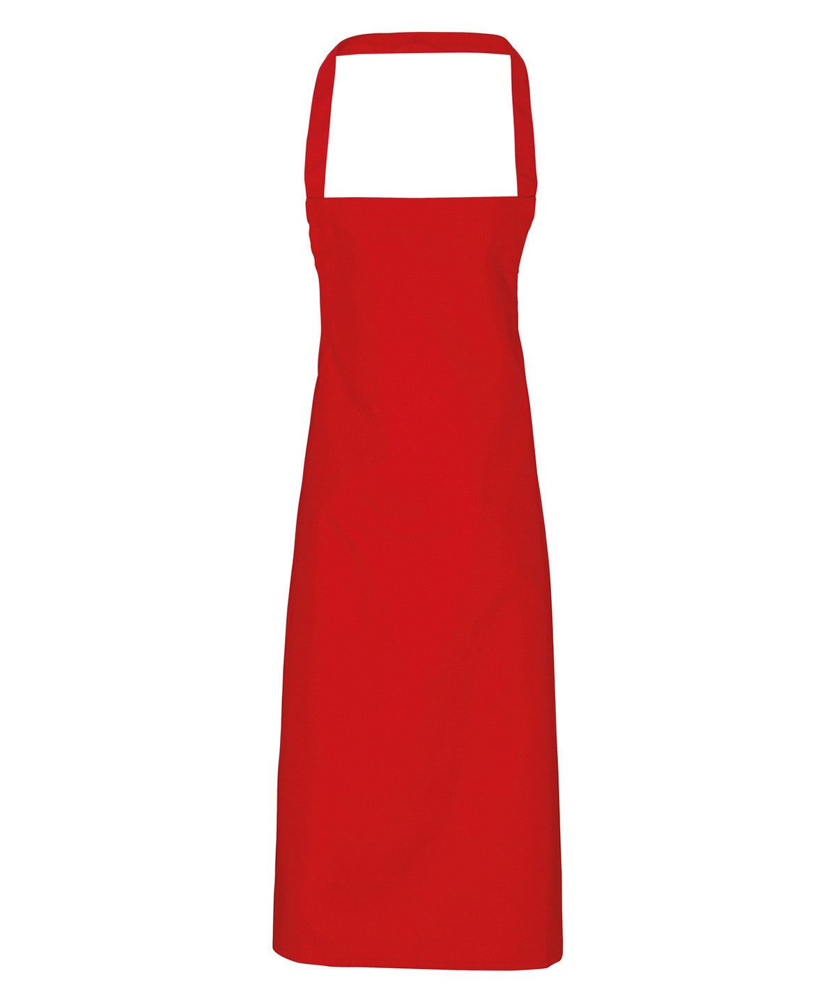 Cotton Bib Apron | RED