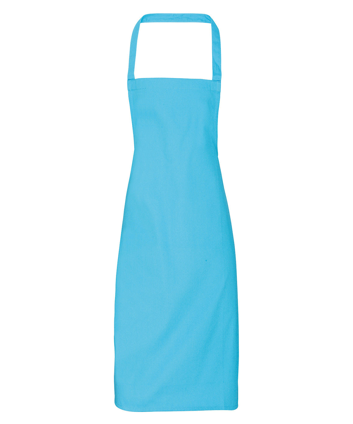 Cotton Bib Apron | TURQUOISE