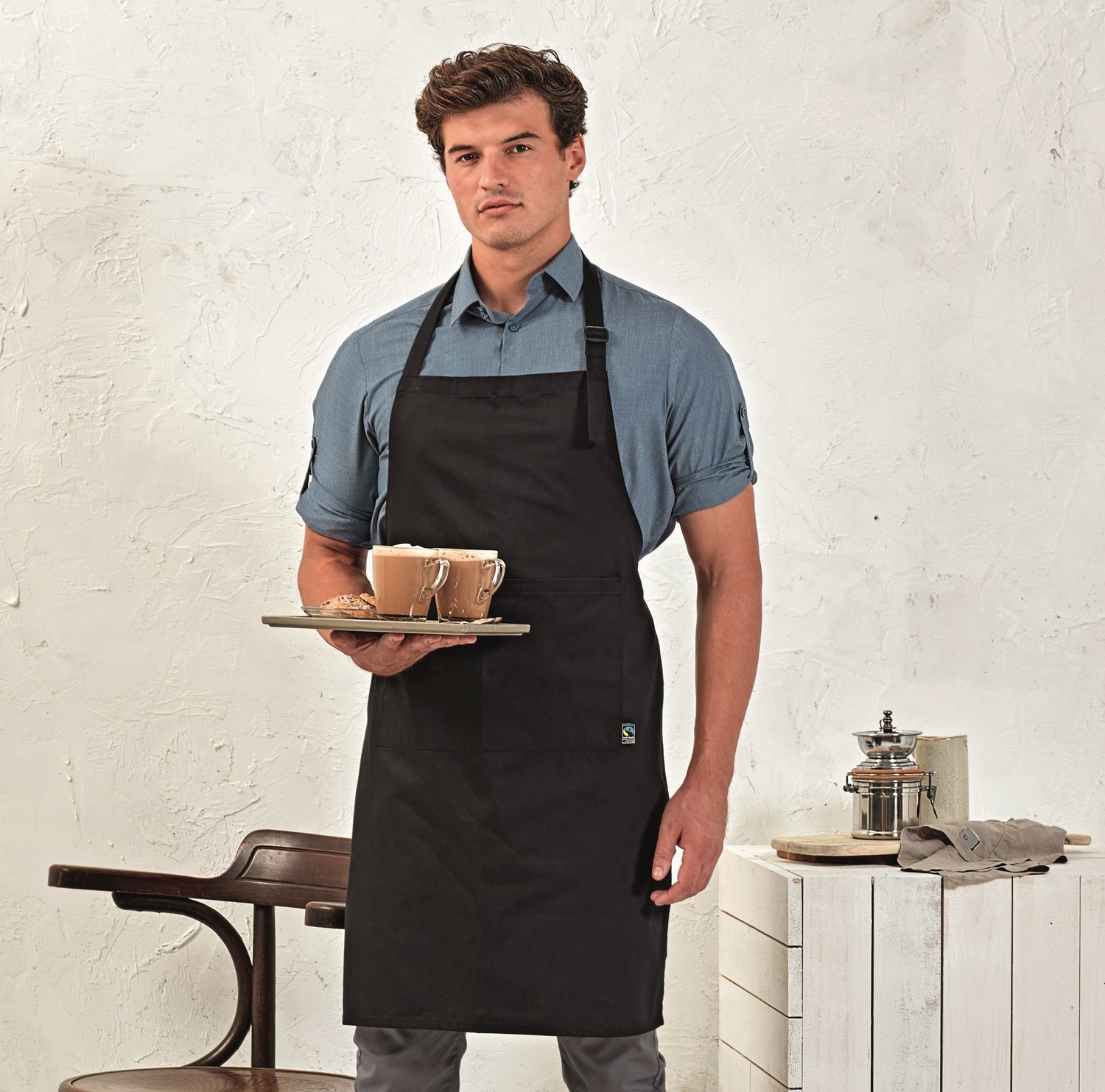 Fairtrade Apron | BLACK