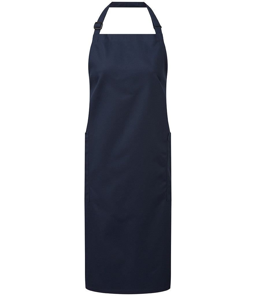 Recycled and Organic Fairtrade Certified Bib Apron | NAVY