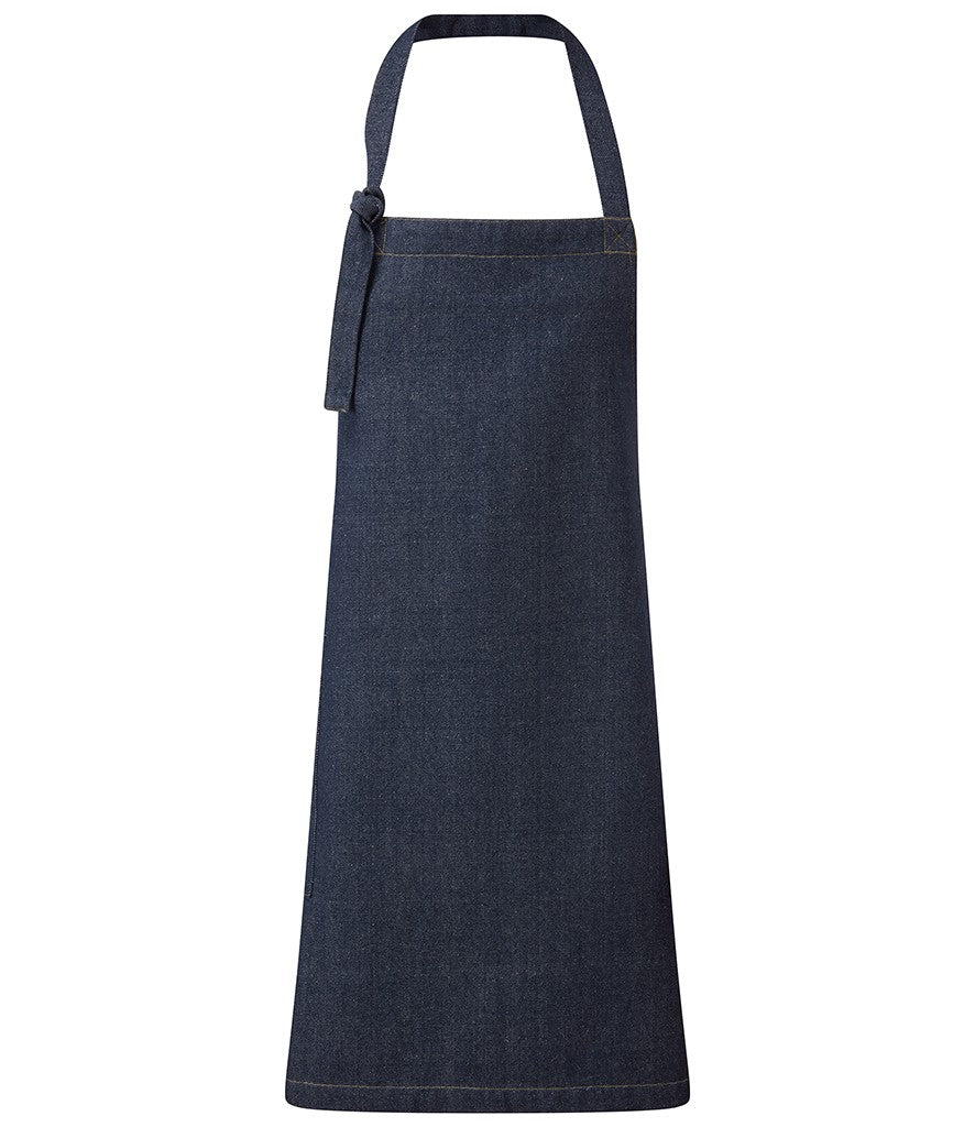 Regenerate Sustainable Bib Apron | INDIGO DENIM