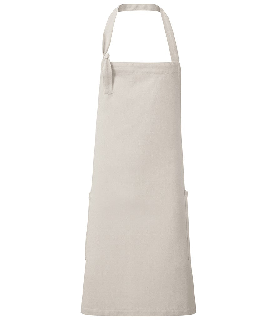 Regenerate Sustainable Bib Apron | NATURAL