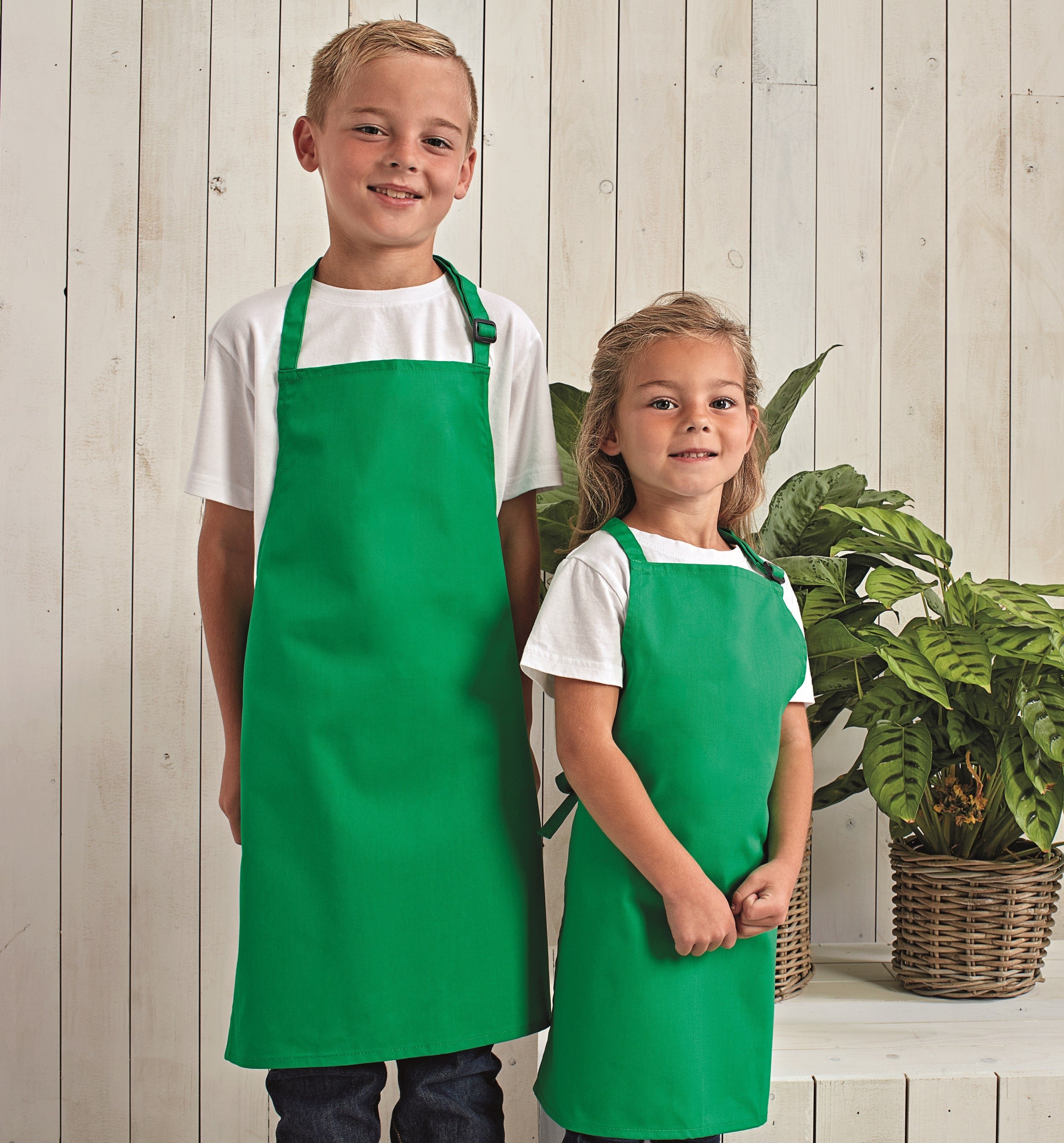 Children Bib Apron | BURGUNDY