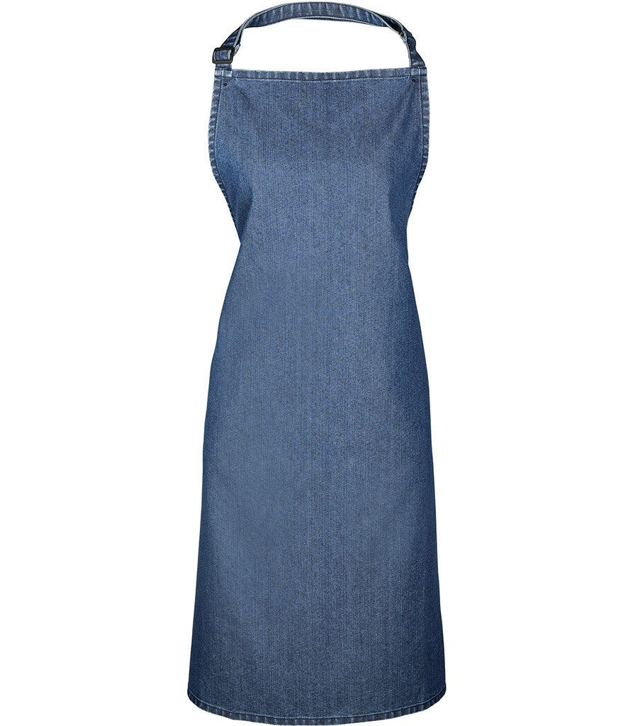 Colours Bib Apron | INDIGO DENIM