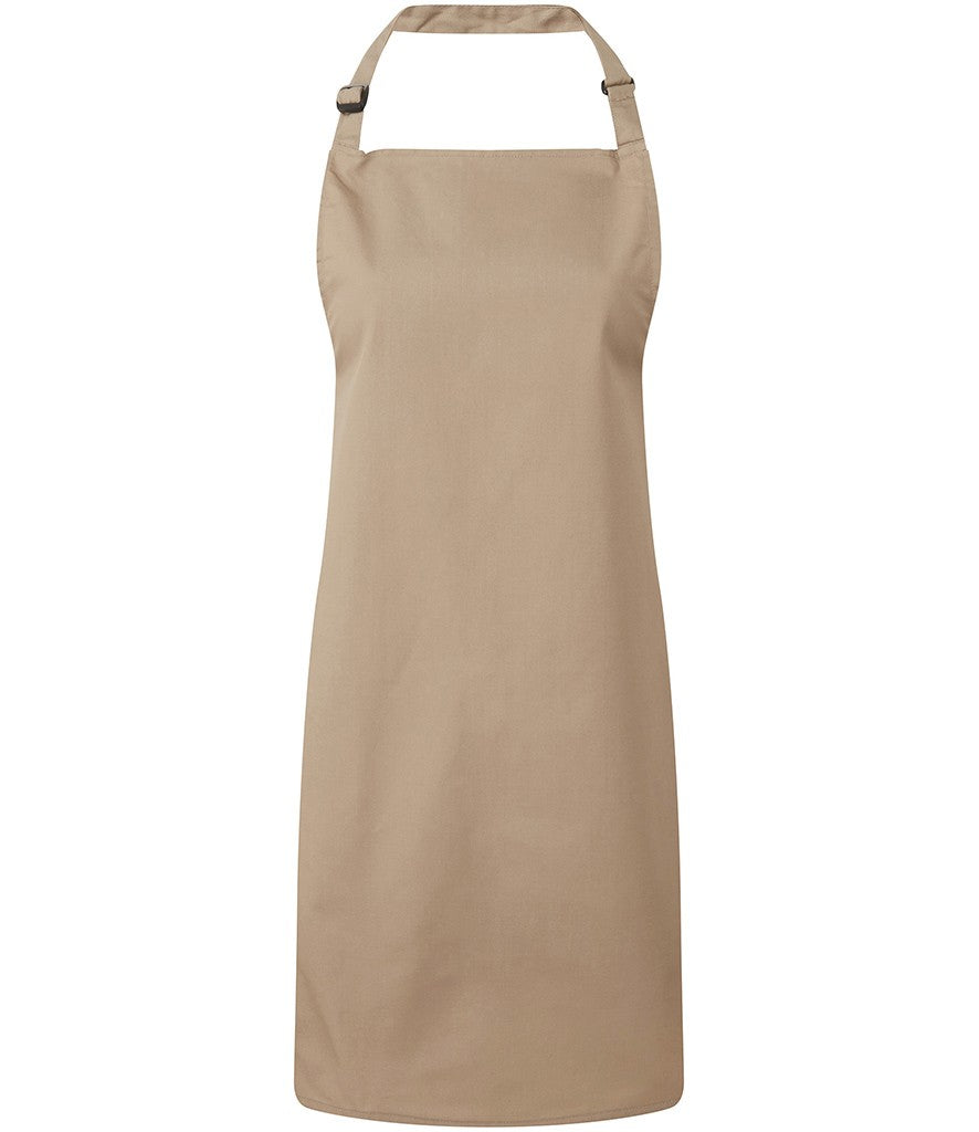 Colours Bib Apron | KHAKI