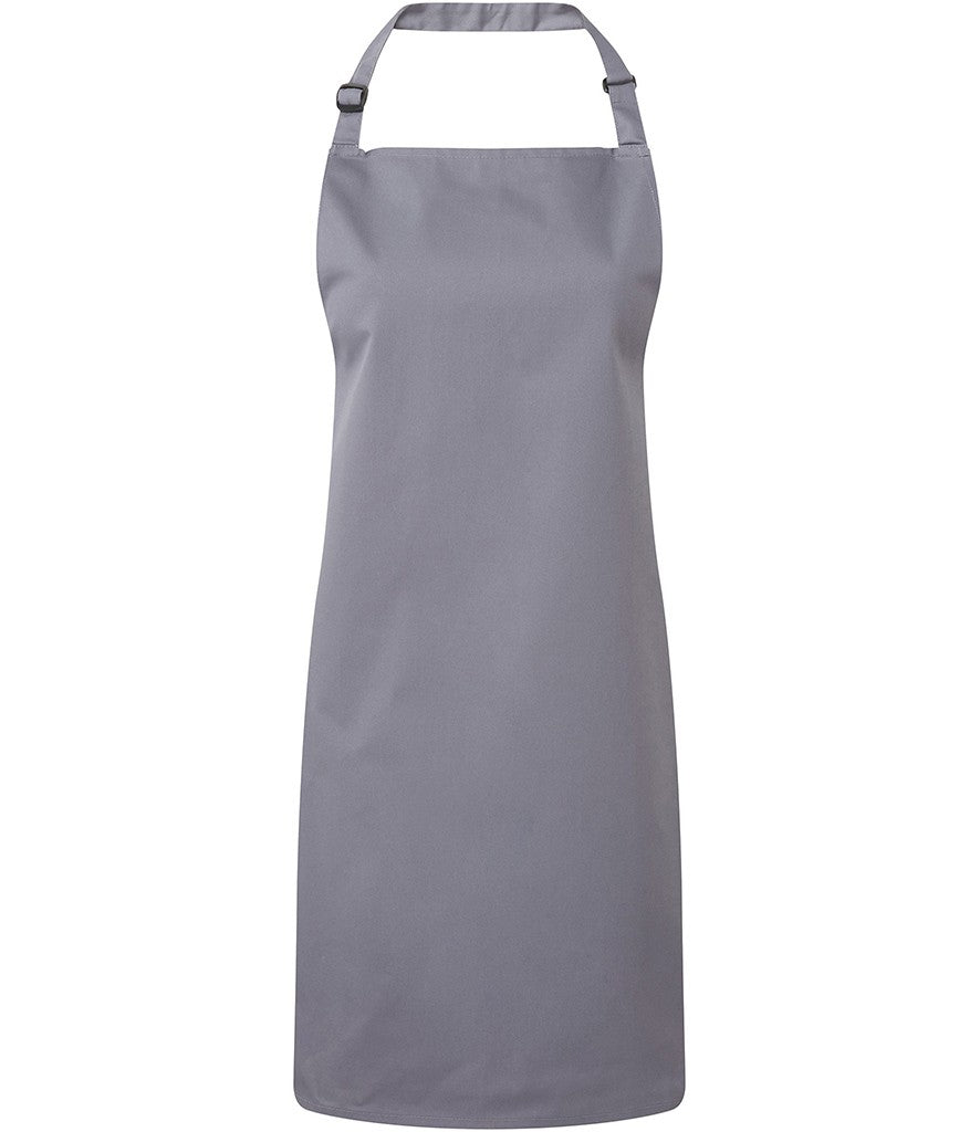 Colours Bib Apron | STEEL