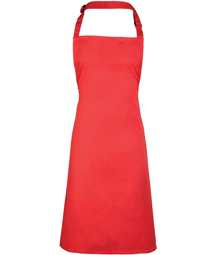 Colours Bib Apron | STRAWBERRY RED