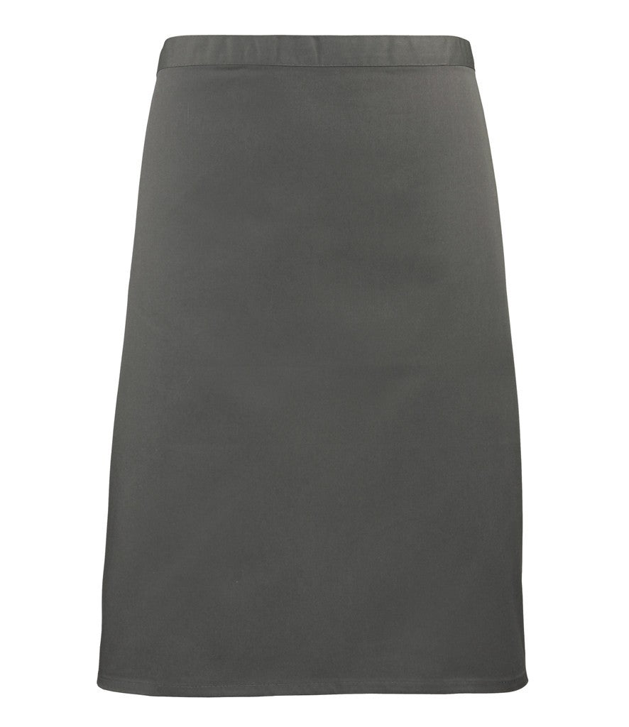 Colours Mid Length Apron | DARK GREY