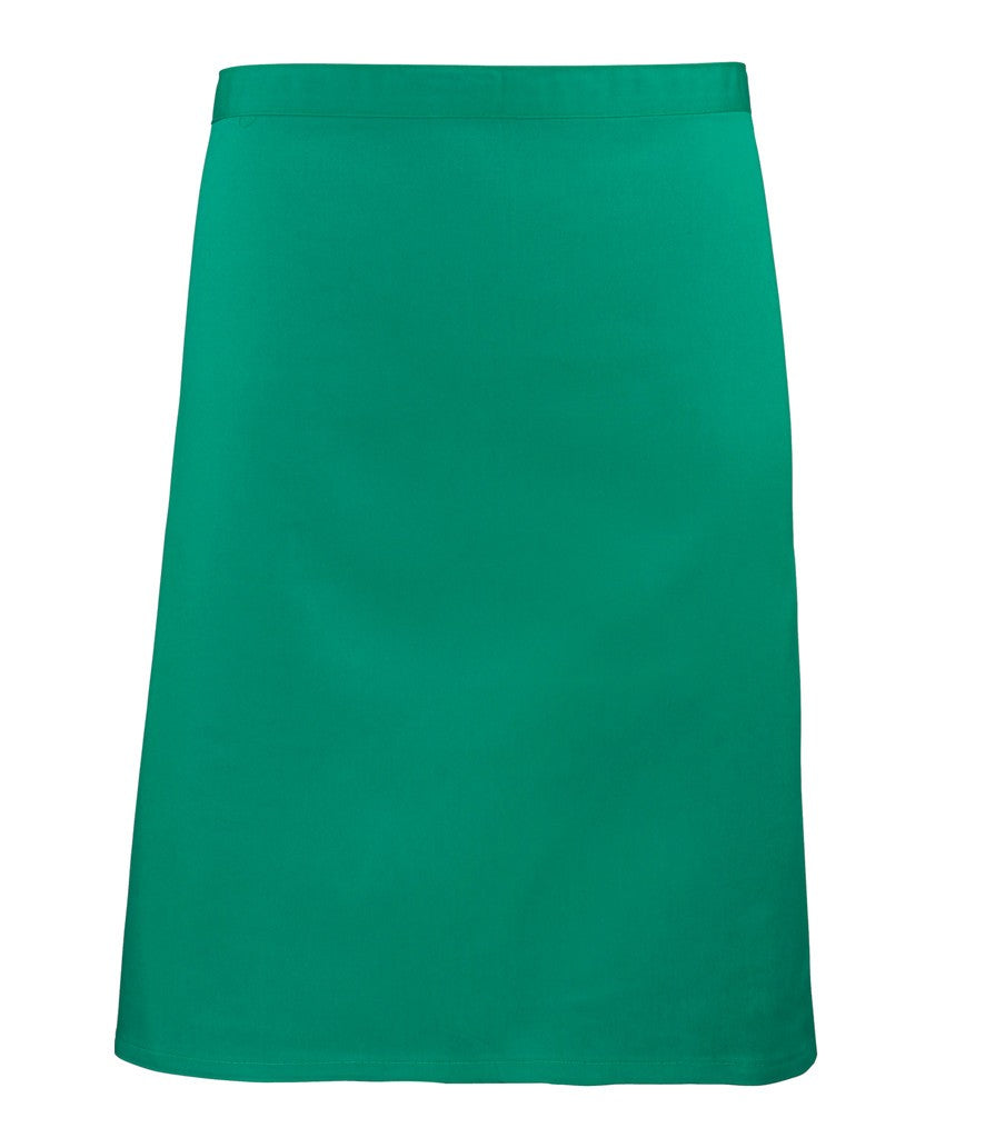 Colours Mid Length Apron | EMERALD