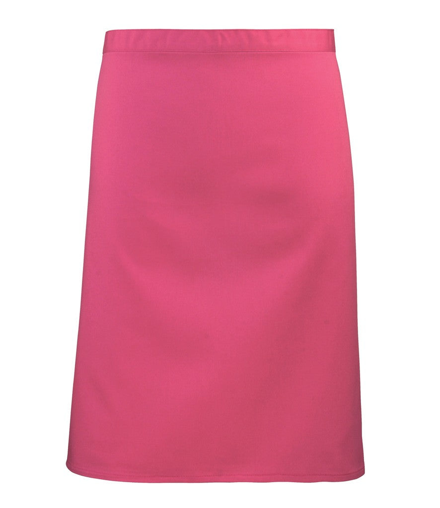 Colours Mid Length Apron | HOT PINK