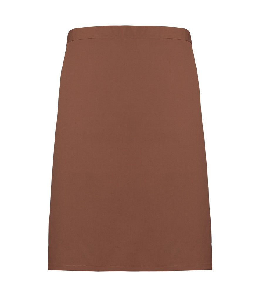 Colours Mid Length Apron | MOCHA
