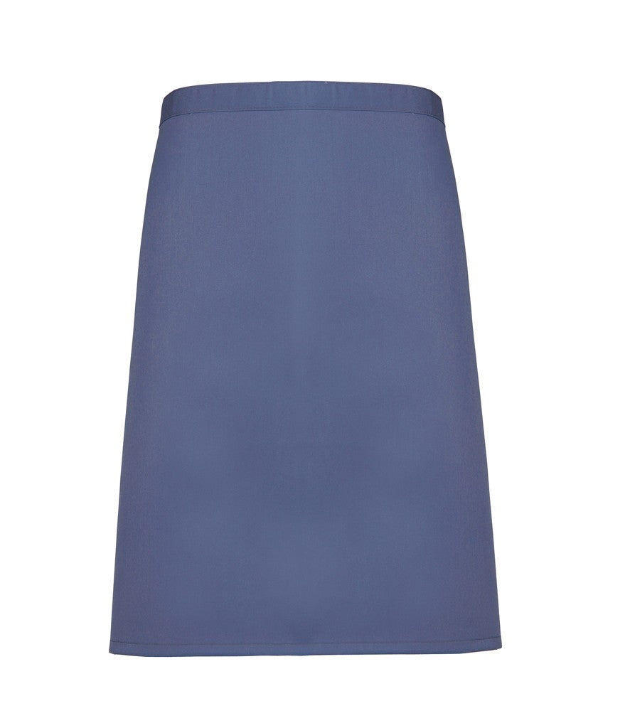 Colours Mid Length Apron | MARINE BLUE