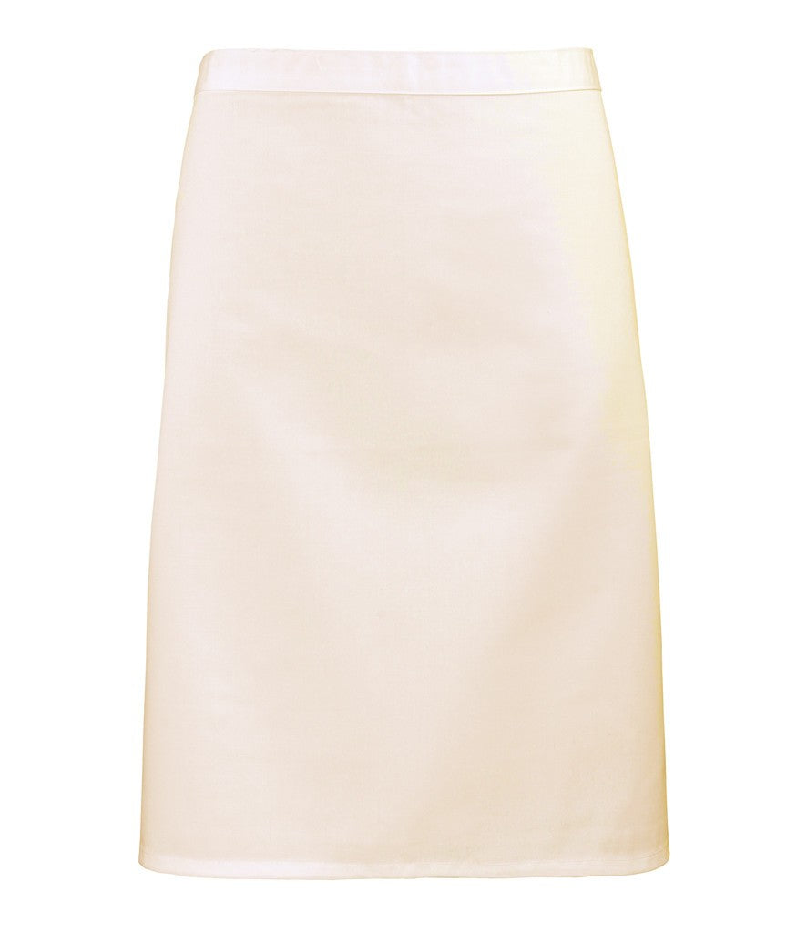 Colours Mid Length Apron | NATURAL