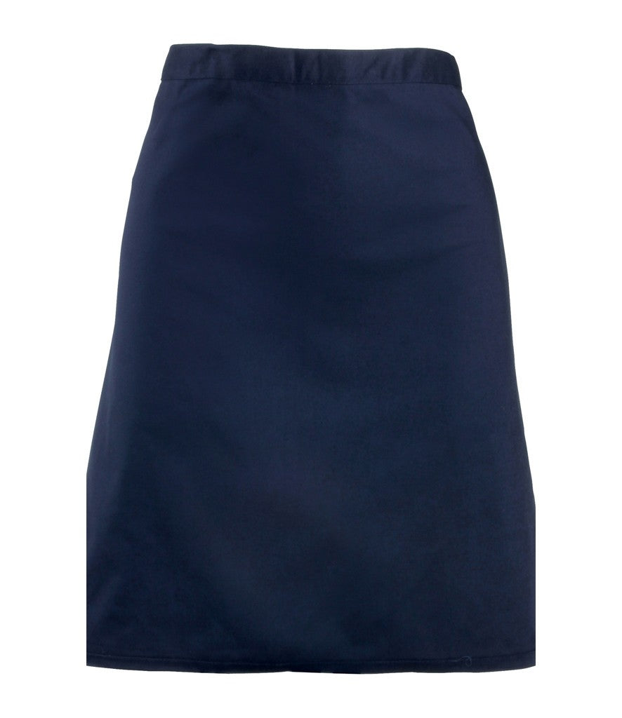 Colours Mid Length Apron | NAVY