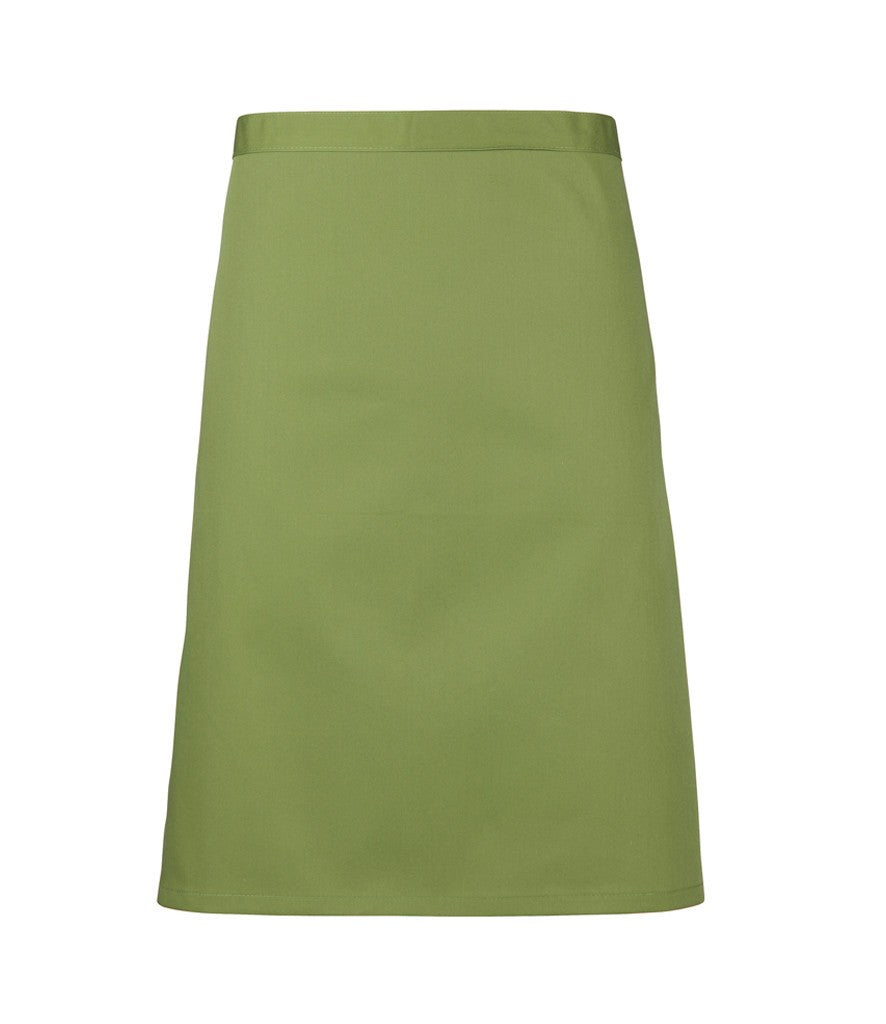 Colours Mid Length Apron | OASIS GREEN
