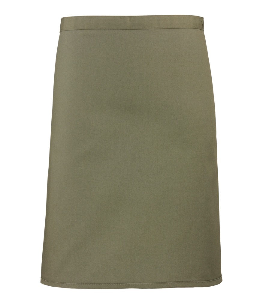 Colours Mid Length Apron | OLIVE