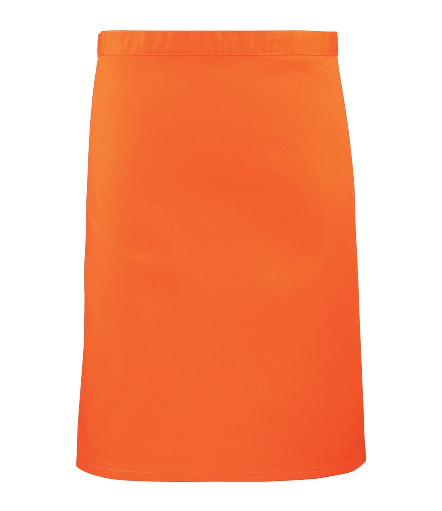 Colours Mid Length Apron | ORANGE