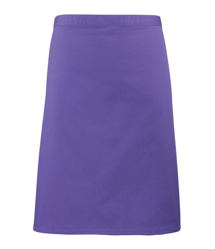 Colours Mid Length Apron | PURPLE