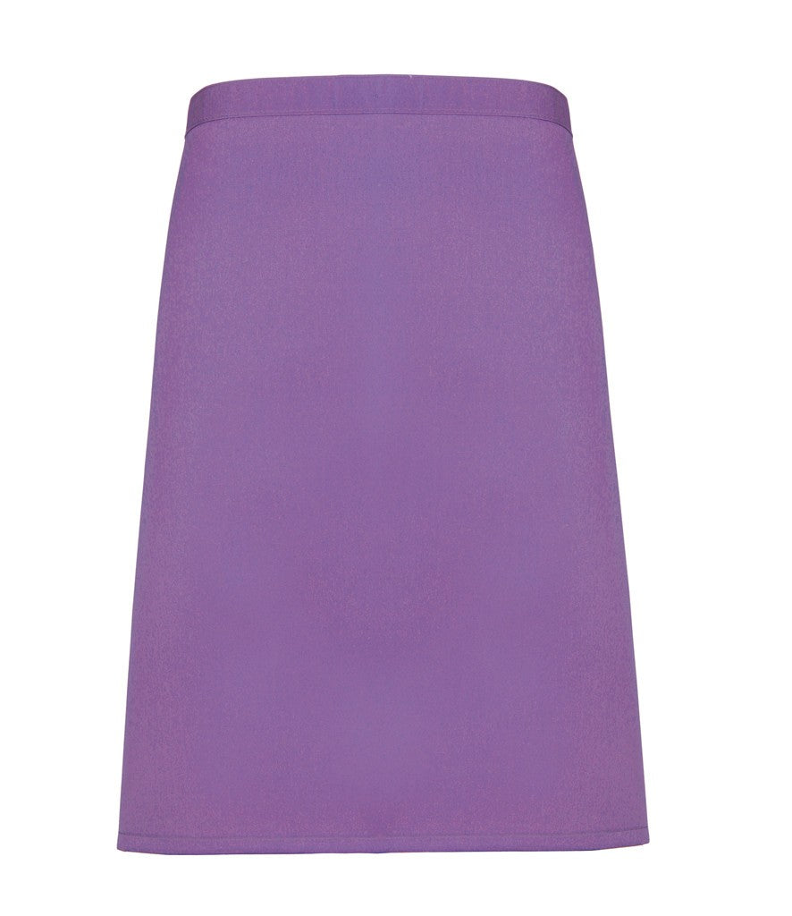 Colours Mid Length Apron | RICH VIOLET