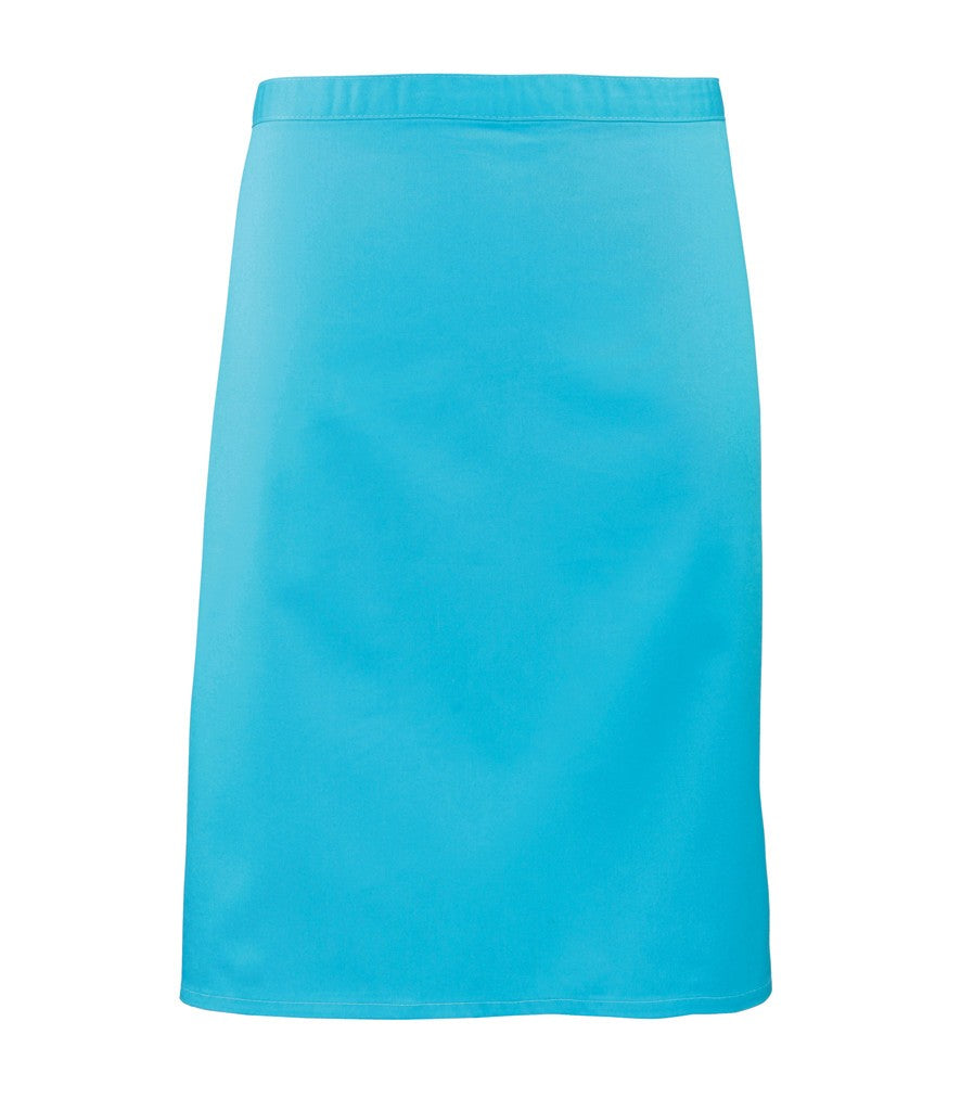 Colours Mid Length Apron | TURQUOISE