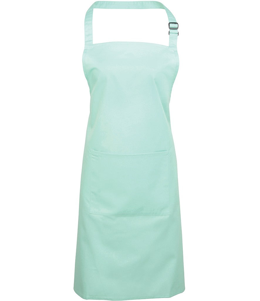 Colours Bib Apron With Pocket | AQUA