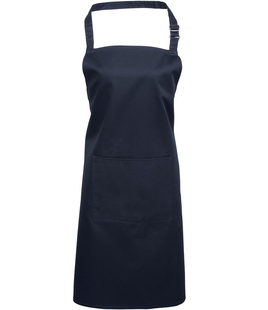 Colours Bib Apron With Pocket | NAVY