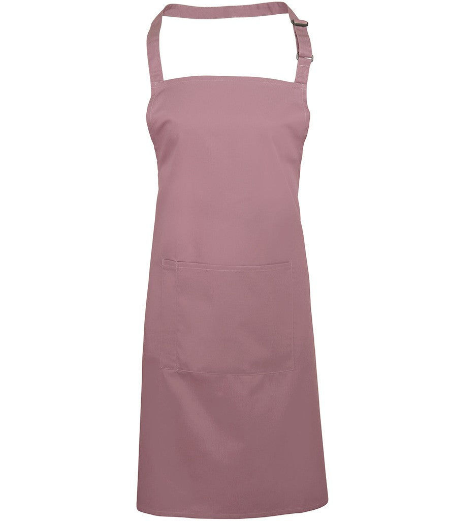 Colours Bib Apron With Pocket | ROSE