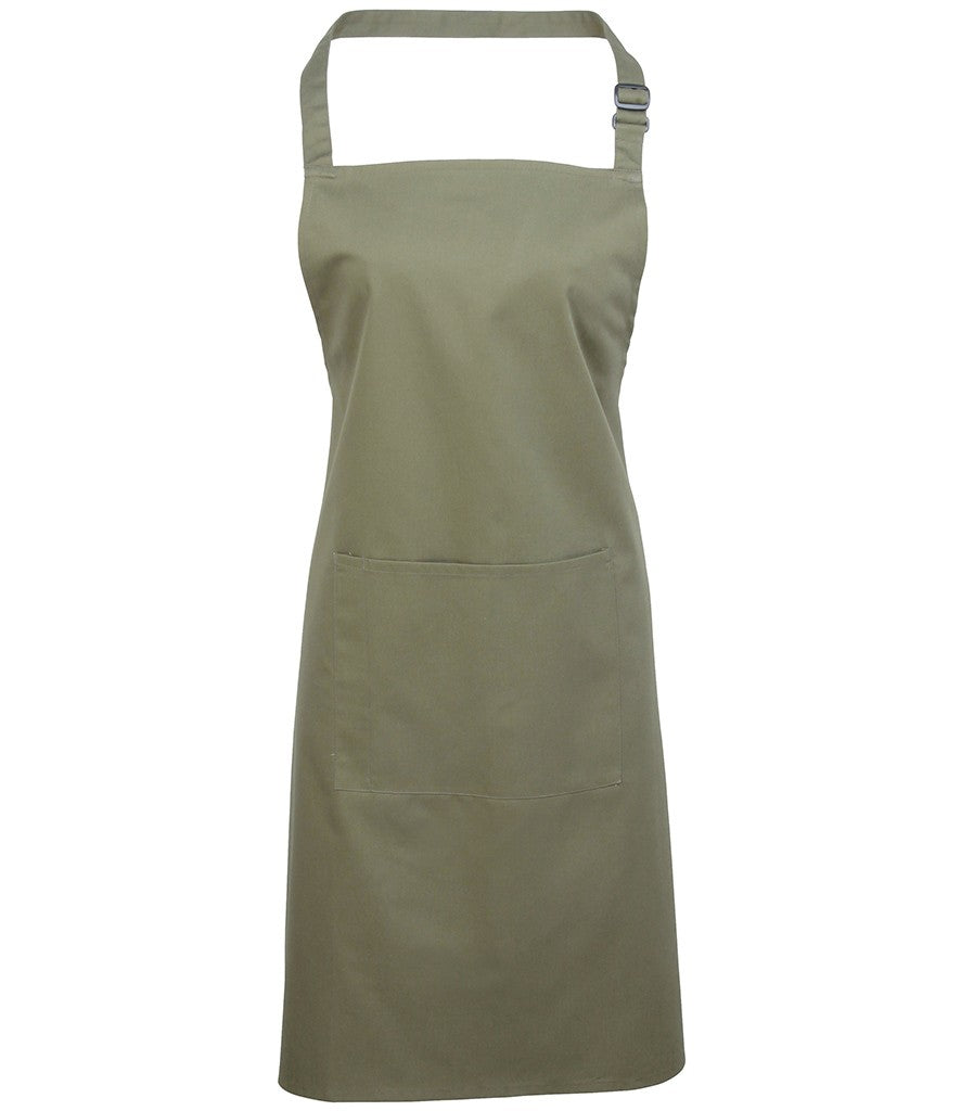 Colours Bib Apron With Pocket | SAGE