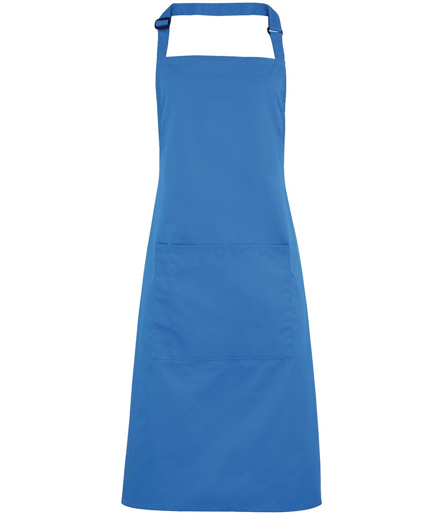Colours Bib Apron With Pocket | SAPPHIRE
