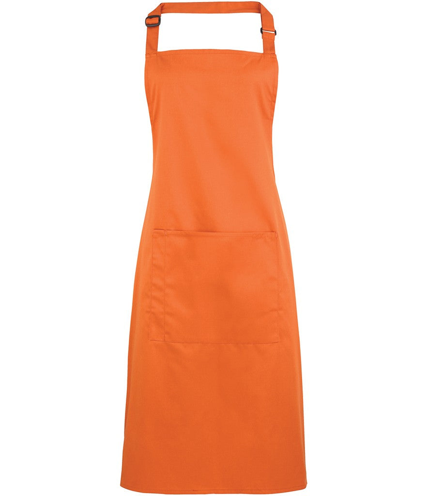 Colours Bib Apron With Pocket | TERRACOTTA