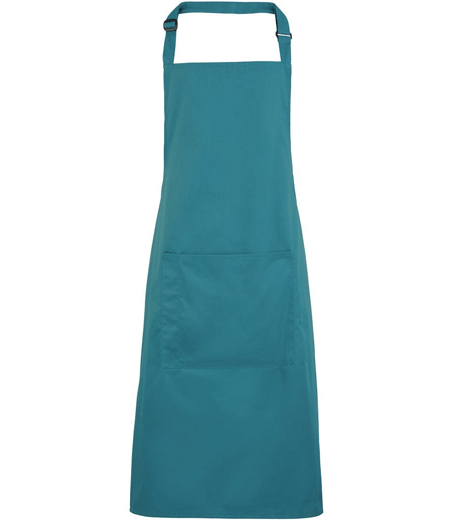 Colours Bib Apron With Pocket | TEAL