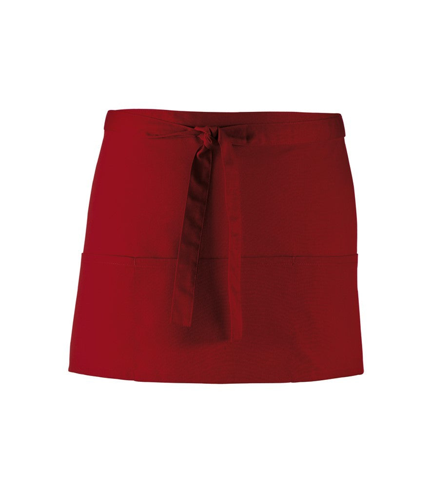Colours 3 Pocket Apron | BURGUNDY