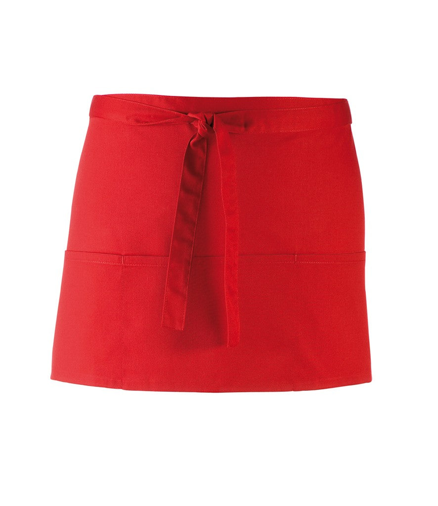 Colours 3 Pocket Apron | RED