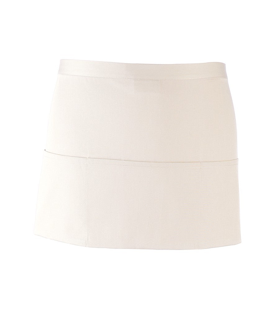 Colours 3 Pocket Apron | WHITE
