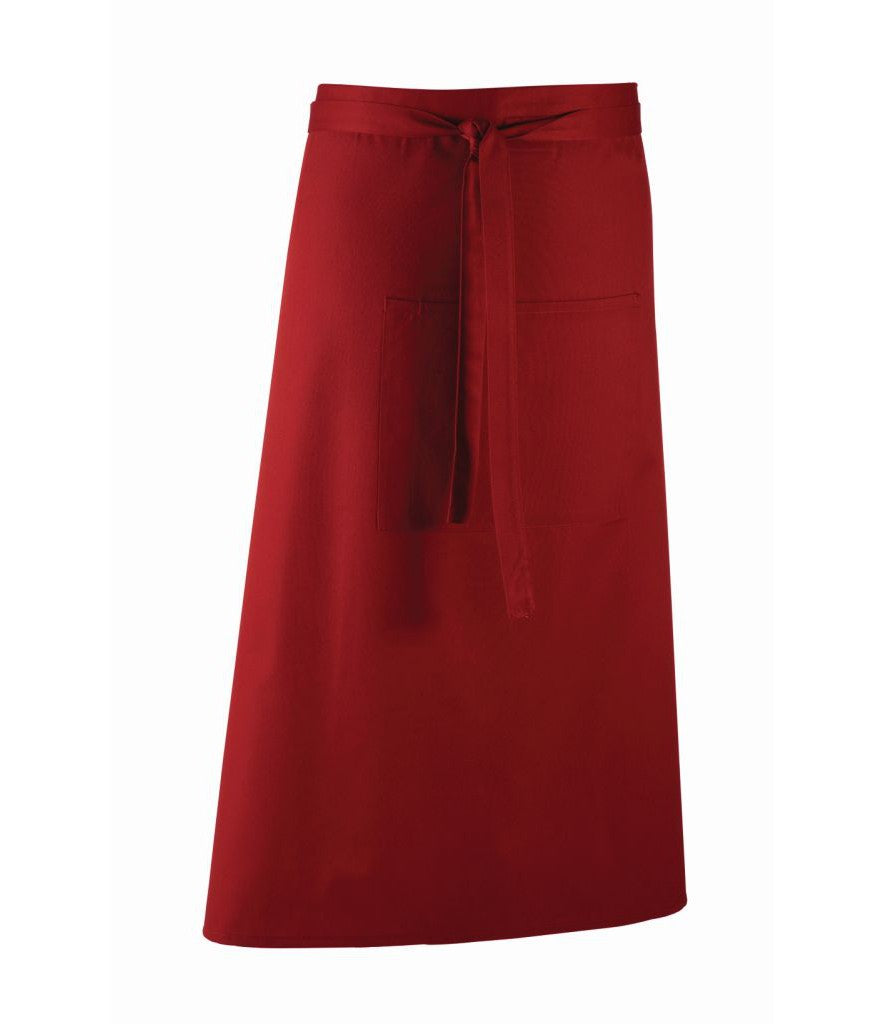 Colours Bar Apron | BURGUNDY