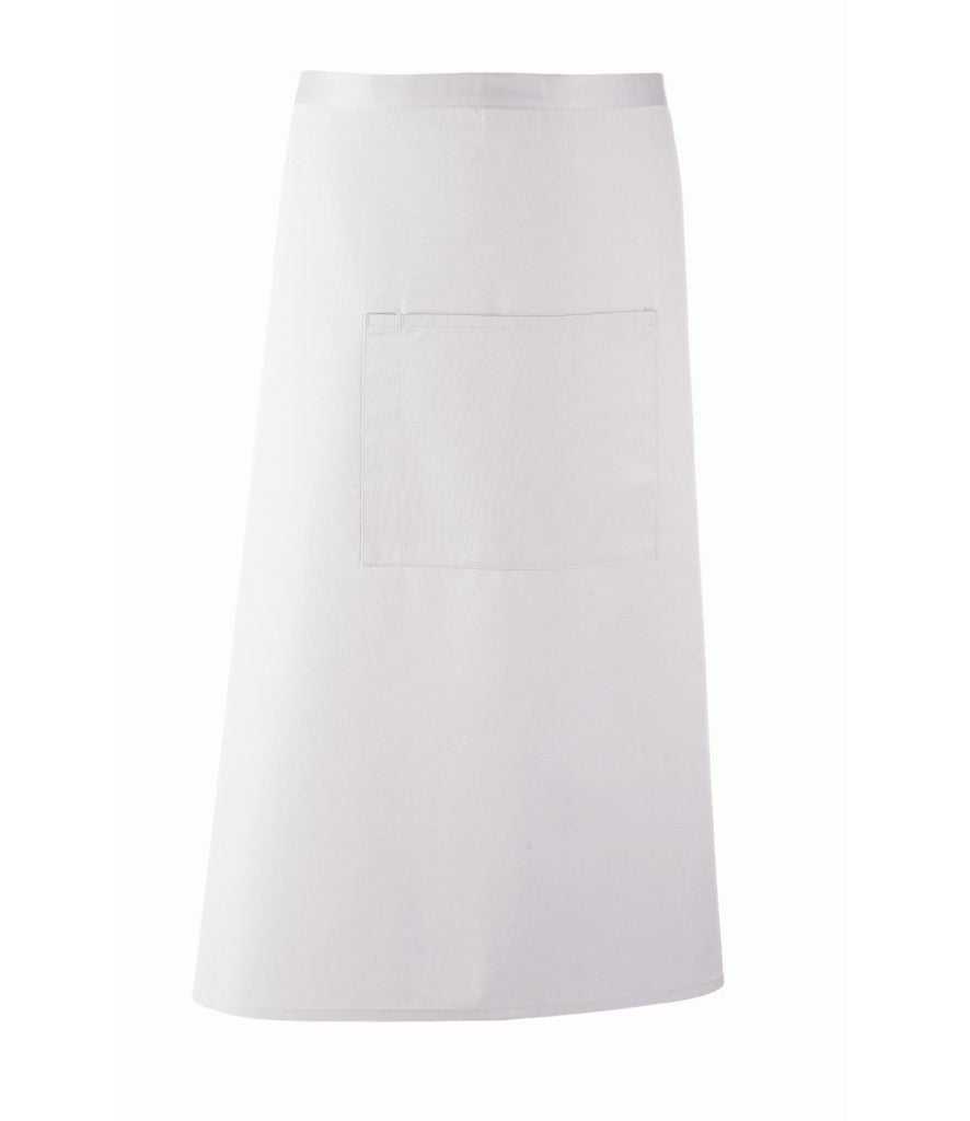 Colours Bar Apron | WHITE