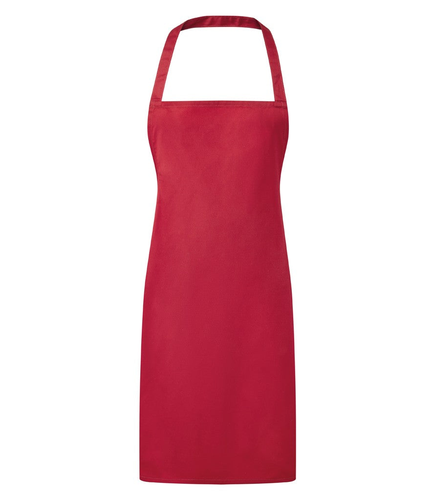 Essential Bib Apron | RED